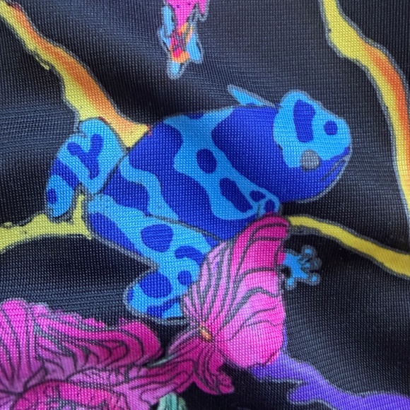 Adidas Originals Ws Bomber Jacket Poisonous Garden Floral Track Warm Up | Size S - Picture 14 of 16